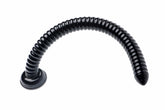 Hosed Ribbed Hose Suction Cup Anal Dildo 19 Inch Anal Dildos